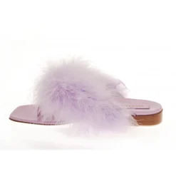 Vivetta Thong Sandals With Marabu-Women Flip Flops & Sliders