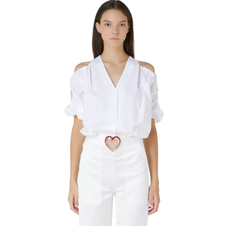 Vivetta Trompe L'Oeil Shirt-Women Shirts & Tops
