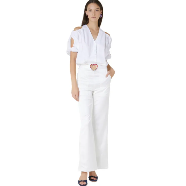Vivetta Trompe L'Oeil Shirt-Women Shirts & Tops
