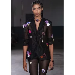 Vivetta Tulle Jacket-Women Jackets