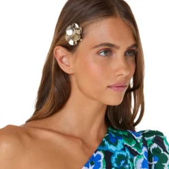 Vivetta Violet Hair Clip-Women Hair Accessories